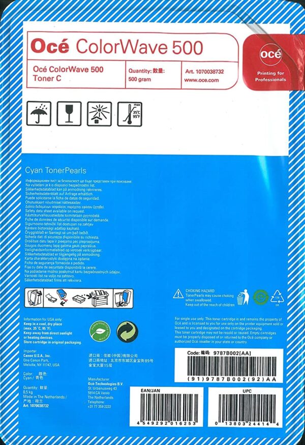 Toner Océ CW500 (Pearls) - Cyan
