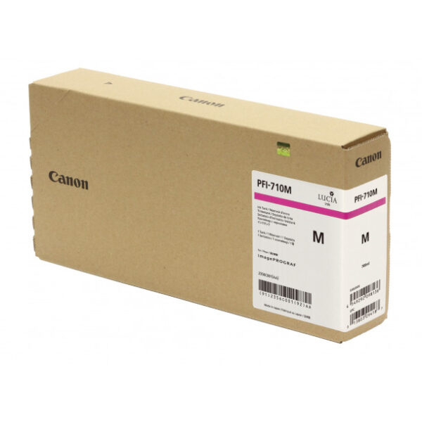 Cartucho de tinta Canon PFI-710 MAGENTA (TX3000 / TX4000) 700 ml